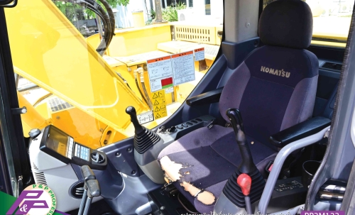 ขายรถขุด KOMATSU PC128US-10 แทรคใหญ่ แทรคเหล็กพร้อมเกี๊ยะยาง มีอาร์มเครน มีกล้องมองหลัง ชั่งโมงน้อย มือสองสภาพดี นำเข้าจากญี่ปุ่น โดย P&P Pro