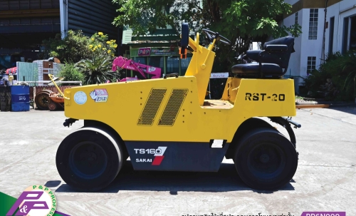 ขายรถบด SAKAI TS160 รถบดล้อยาง 7 ล้อ ชั่วโมงน้อย มือสองสภาพดี นำเข้าจากญี่ปุ่น โดย P&P Pro