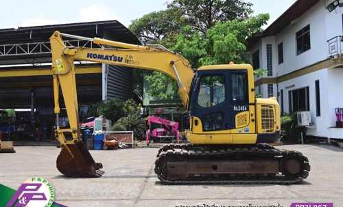 ขายรถขุด KOMATSU PC128US-8 แทรคเหล็กพร้อมเกี๊ยะยาง มีกล้องมองหลัง มีอาร์มเครน มือสองสภาพดี นำเข้าจากญี่ปุ่น โดย P&P Pro