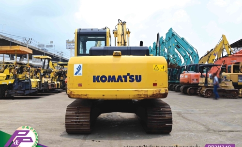 ขายรถขุด KOMATSU PC120-8 มีกล้องมองหลัง มือสองสภาพดี นำเข้าจากญี่ปุ่น โดย P&P Pro