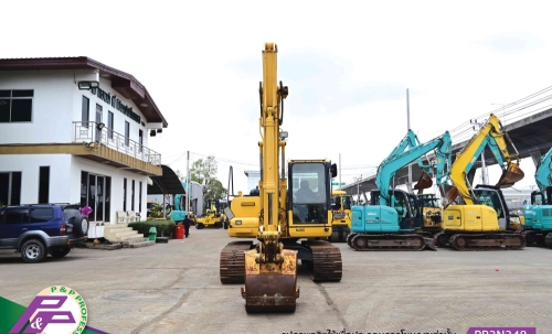ขายรถขุด KOMATSU PC120-8 มีกล้องมองหลัง มือสองสภาพดี นำเข้าจากญี่ปุ่น โดย P&P Pro