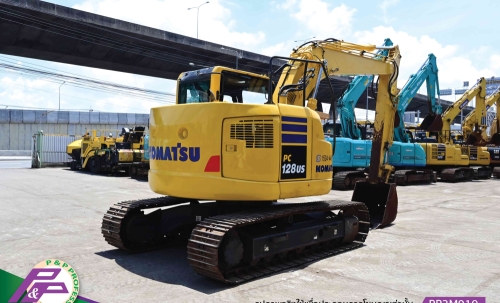 ขายรถขุด KOMATSU PC128US-10 มีไลน์หัวเจาะ มีอาร์มเครน ชั่วโมงน้อย มือสองสภาพดี นำเข้าจากญี่ปุ่น โดย P&P Pro