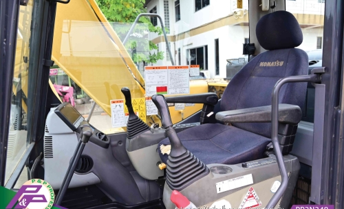 ขายรถขุด KOMATSU PC120-8 มีกล้องมองหลัง มือสองสภาพดี นำเข้าจากญี่ปุ่น โดย P&P Pro