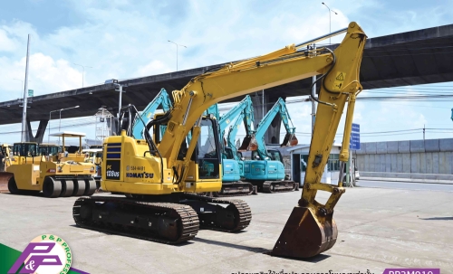 ขายรถขุด KOMATSU PC128US-10 มีไลน์หัวเจาะ มีอาร์มเครน ชั่วโมงน้อย มือสองสภาพดี นำเข้าจากญี่ปุ่น โดย P&P Pro