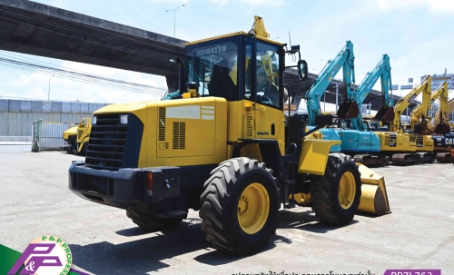 ขายรถตัก KOMATSU WA100-5 เทียบเท่า 910G2 ห้องเก๋ง มือสองสภาพดี นำเข้าจากญี่ปุ่น โดย P&P Pro