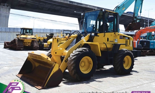 ขายรถตัก KOMATSU WA100-5 เทียบเท่า 910G2 ห้องเก๋ง มือสองสภาพดี นำเข้าจากญี่ปุ่น โดย P&P Pro
