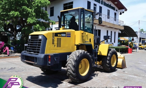 ขายรถตัก KOMATSU WA100-5 เทียบเท่า 910G2 ห้องเก๋ง มือสองสภาพดี นำเข้าจากญี่ปุ่น โดย P&P Pro