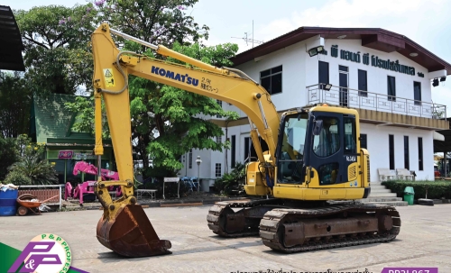 ขายรถขุด KOMATSU PC128US-8 แทรคเหล็กพร้อมเกี๊ยะยาง มีกล้องมองหลัง มีอาร์มเครน มือสองสภาพดี นำเข้าจากญี่ปุ่น โดย P&P Pro