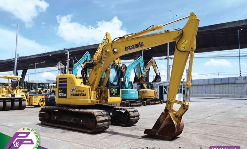 ขายรถขุด KOMATSU PC128US-10 แทรคใหญ่ แทรคเหล็กพร้อมเกี๊ยะยาง มีอาร์มเครน มีกล้องมองหลัง ชั่งโมงน้อย มือสองสภาพดี นำเข้าจากญี่ปุ่น โดย P&P Pro