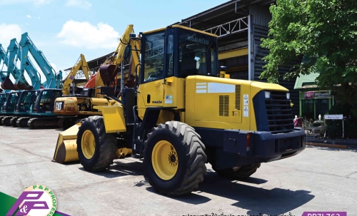 ขายรถตัก KOMATSU WA100-5 เทียบเท่า 910G2 ห้องเก๋ง มือสองสภาพดี นำเข้าจากญี่ปุ่น โดย P&P Pro