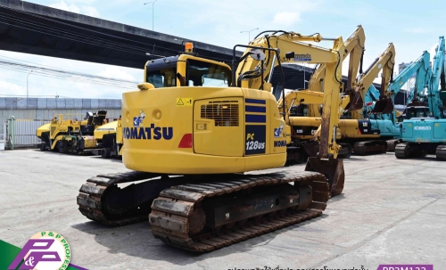 ขายรถขุด KOMATSU PC128US-10 แทรคใหญ่ แทรคเหล็กพร้อมเกี๊ยะยาง มีอาร์มเครน มีกล้องมองหลัง ชั่งโมงน้อย มือสองสภาพดี นำเข้าจากญี่ปุ่น โดย P&P Pro