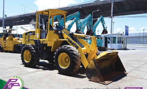 ขายรถตัก KOMATSU WA100-7รุ่นใหม่ เทียบเท่า 910K มือสองสภาพดี นำเข้าจากญี่ปุ่น โดย P&P Pro