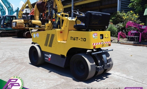 ขายรถบด SAKAI TS160 รถบดล้อยาง 7 ล้อ ชั่วโมงน้อย มือสองสภาพดี นำเข้าจากญี่ปุ่น โดย P&P Pro