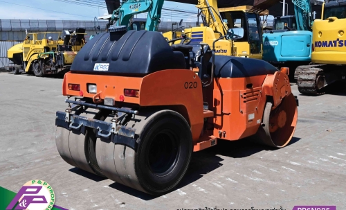 ขายรถบด HITACHI CC150C-2 รถบดหน้าเหล็ก-หลังยาง เทียบเท่า SAKAI TW502 เอวอ่อน ชั่วโมงน้อย มือสองสภาพดี นำเข้าจากญี่ปุ่น โดย P&P Pro