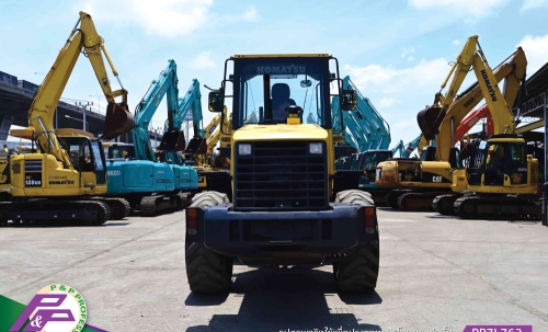 ขายรถตัก KOMATSU WA100-5 เทียบเท่า 910G2 ห้องเก๋ง มือสองสภาพดี นำเข้าจากญี่ปุ่น โดย P&P Pro