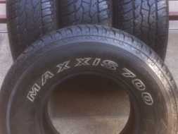 ยาง All Maxxis 31 10.5 R15 ปลายปี12 ดอกเต็มๆ เนื้อนิ่ม