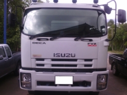 ISUZU FVZ34P 300 10 ล้อ 2 เพลาดัมพ์ กระบะสามมิตร ปี 54