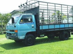 รถห้างแท้ ISUZU NPR59LU-4BD1  115Hp ยาว4.3ม 6น็อตหน้าหลัง