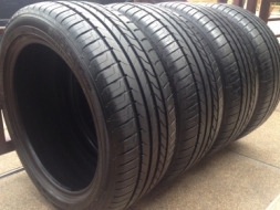 ยาง goodyear efficientgrip 215 50 17 สิ้นปี14 ดอกเยอะ ติดหนวด ประหยัดไป 50%