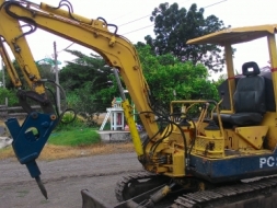 ขายด่วนไม่จุกจิกพร้อมใช้แน่แรงดี komatsu pc 20 รุ่น 6