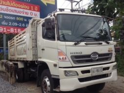 HINO Mega 380 ปี53 กระบะดั้มสามมิตร มีระบบลากลูก 1,950,000