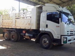 ขายรถสิบล้อ ISUZU DECA FVZ 300 ปี54ดั้มสามมิตร รถสวยพร้อมใช้งาน