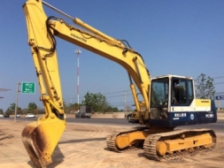 ขายรถแบคโฮ KOMATSU PC150-5 คอลโทรลสั้น รถนอกนำเข้า สภาพสวยพร้อมใช้งาน มีVDOการทำงานครับ