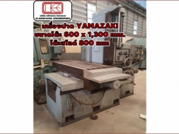 เครื่องปาด YAMAZAKI ขนาดโต๊ะ 600 x 1,300 mm. โต๊ะสไลด์ 800 mm.