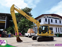 ขายแบคโฮ KOMATSU PC120-8 บูมยาว 12.3 เมตร มือสองนำเข้าโดย P&P Pro