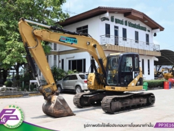 ขายแบคโฮ CAT 313DCR มาพร้อมอาร์มเครน มือสองนำเข้าโดย P&P Pro