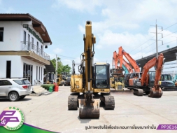 ขายแบคโฮ CAT 313DCR มาพร้อมอาร์มเครน มือสองนำเข้าโดย P&P Pro