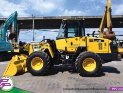 ขายรถตัก  KOMATSU WA100-6 เทียบเท่า 910H ห้องเก๋ง มือสองนำเข้าโดย