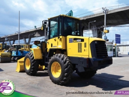 ขายรถตัก  KOMATSU WA100-6 เทียบเท่า 910H ห้องเก๋ง มือสองนำเข้าโดย