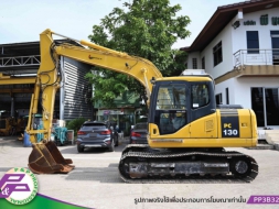 ขายรถแบคโฮ KOMATSU PC130-7แทรคใหญ่อาร์มยาวมีไลน์หัวเจาะโดยP&P Pro